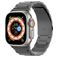 Mobigear Perth Bracelet Titane Apple Watch Fermeture boucle déployante - 49/46/45/44 mm - Noir