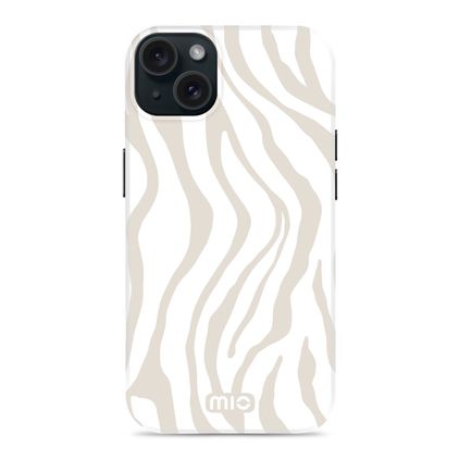 MIO Coque iPhone 13 MagSafe Coque arrière Rigide - Sandy Zebra