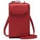 Antonio Fonzo Crossbody Sac Téléphone - Large - Cherry Red