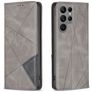Mobigear Rhombus Slim Housse Samsung Galaxy S24 Ultra Etui - Gris