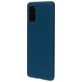 Mobiparts Coque Samsung Galaxy S20 Plus Coque arrière en Silicone - Blueberry Blue