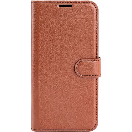 Mobigear Classic Housse OnePlus 10 Pro Etui Porte-Monnaie - Marron