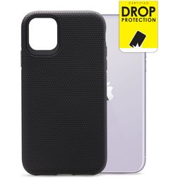 My Style Tough iPhone 11 Plastique rigide Coque arrière Antichoc - Noir