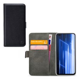 Mobilize Classic Gelly Wallet Housse Realme X50 Etui Porte-Monnaie - Noir