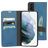 Mobiparts Classic Wallet Housse Samsung Galaxy S21 Plus Etui Porte-Monnaie - Steel Blue