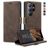 CaseMe 013 Housse Samsung Galaxy S26 Ultra Etui Porte-Monnaie - Coffee