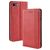 Mobigear Sensation Housse iPhone SE (2022) Etui Porte-Monnaie - Rouge