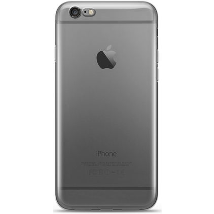 Mobigear Basics Coque Transparente iPhone 6s Plus Coque arrière en TPU Souple - Transparent