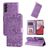 Mobigear Sunflower Samsung Galaxy A14 Étui Portefeuille - Violet