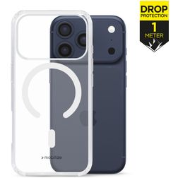 Mobilize Naked Protection Coque Transparente iPhone 17 Pro MagSafe Coque arrière Rigide Anti-Chocs - Transparent