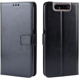 Mobigear Wallet Housse Samsung Galaxy A80 Etui Porte-Monnaie - Noir