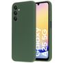 Mobiparts Coque Samsung Galaxy A25 Coque arrière en Silicone - Forest Green