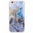 Mobigear Marble Coque iPhone 6s Coque arrière en TPU Souple - Bleu