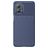 Mobigear Groove Coque Motorola Moto G53 5G Coque arrière en TPU Souple - Bleu