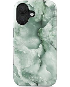 Burga Tough Coque iPhone 16 Coque arrière Rigide Anti-Chocs - Pistachio Cheesecake