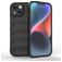Mobigear Bumpy Coque iPhone 15 Coque arrière en TPU Souple - Noir