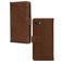 Mobilize Wallet Housse iPhone SE (2020) Etui en Cuir Véritable Porte-Monnaie - Marron