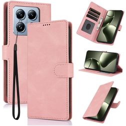 Mobigear Wallet Housse Xiaomi 14T Pro Etui Porte-Monnaie - Rose