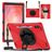 Mobigear SureGrip XGuard Coque Samsung Galaxy Tab S11 Ultra Coque arrière en Plastique rigide,Silicone + Porte-crayon + Bandoulière + Support Amovible - Rouge