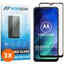 Mobigear Premium Motorola One Fusion Verre trempé Protection d'écran - Compatible Coque - Noir (Lot de 3)