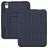 Mobigear Magnetic Folio Coque iPad Mini 7 (2024) Etui + Porte-crayon - Bleu Marin