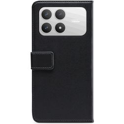 Mobilize Classic Gelly Wallet POCO F8 Pro Étui Portefeuille - Noir
