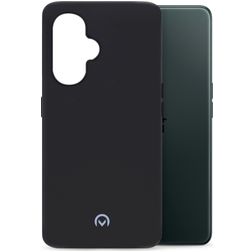 Mobilize Rubber Gelly Coque OnePlus Nord CE 3 Lite 5G Coque arrière en TPU Souple - Matt Black