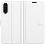 Mobigear Classic Housse Sony Xperia 10 III Etui Porte-Monnaie - Blanc