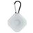 Mobigear Square Key Coque Apple AirTag Porte-clés en Silicone Souple - Transparent