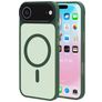 Mobiparts Hardcover Coque iPhone Air MagSafe Coque arrière Rigide - Satin Green