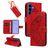 Mobigear Butterfly Housse Samsung Galaxy S26 Plus Etui Porte-Monnaie - Rouge