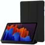 Mobigear Tri-Fold Gel Samsung Galaxy Tab S11 TPU / Similicuir Étui - Noir