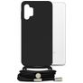 Mobilize Lanyard Gelly Samsung Galaxy A32 5G Coque avec cordon en TPU Souple - Noir