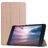 Mobigear Tri-Fold Coque Lenovo Tab E8 Etui - Rose doré