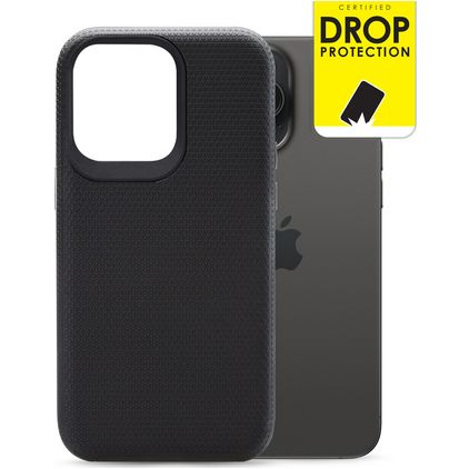 My Style Tough iPhone 15 Pro Max Plastique rigide Coque arrière Antichoc - Noir