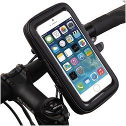 Mobigear Bike Console Support Vélo Guidon Coque Universel (max 14 cm x 6,71 cm) - Noir