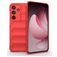Mobigear Bumpy Coque Samsung Galaxy S25 FE Coque arrière en TPU Souple - Rouge