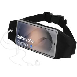 Mobiparts Comfort Fit Belt Brassard Téléphone Samsung Galaxy S26 Plus Ceinture Coque de Sport en Neoprène - Noir