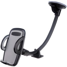 Mobilize Gooseneck Support Voiture Ventouse Pince Universel - Noir
