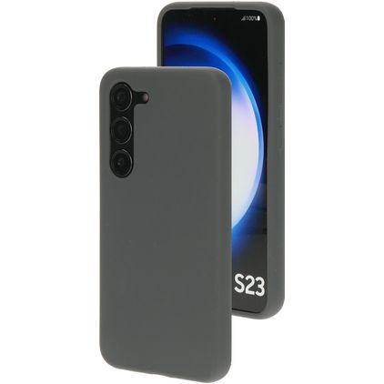 Mobiparts Coque Samsung Galaxy S23 Coque arrière en Silicone - Urban Grey
