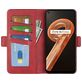 Mobigear Slim Magnet Housse Realme 9i Etui Porte-Monnaie - Rouge
