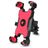 Mobigear PushHold Support Vélo Guidon Pince Universel - Rouge