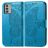 Mobigear Butterfly Nokia G42 Étui Portefeuille - Bleu