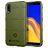 Mobigear Rugged Shield Coque Xiaomi Redmi 9A Coque arrière en TPU Souple Anti-Chocs - Vert