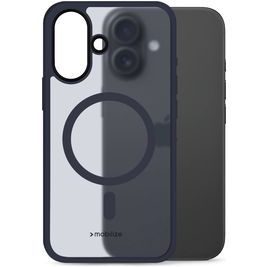 Mobilize Hybrid Pro Coque iPhone 16 MagSafe Coque arrière Rigide Anti-Chocs - Bleu
