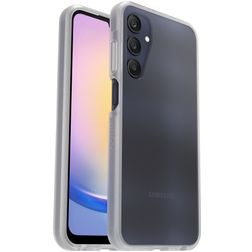 OtterBox React Coque Transparente Samsung Galaxy A25 5G Coque arrière Rigide Anti-Chocs - Transparent