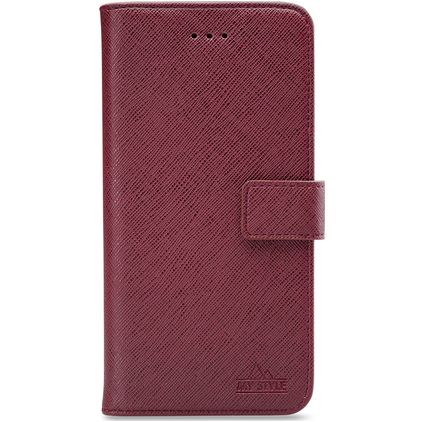 My Style Flex Wallet Housse iPhone 14 Etui Porte-Monnaie - Bordeaux