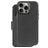 Decoded Detachable Wallet Housse iPhone 16 Pro Max MagSafe Etui avec Coque Détachable en Cuir Véritable Porte-Monnaie - Noir