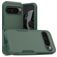Mobigear Heavy Armor Google Pixel 9 Pro XL Plastique rigide Coque arrière Antichoc - Vert foncé