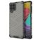 Mobigear Honeycomb Samsung Galaxy M53 Plastique rigide Coque arrière Antichoc - Noir
